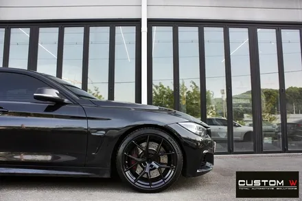BMW 428i BBS FIR 블랙유광 휠도색 / 용인 처인구