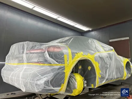 BMW Z4 20i 블랙유광 휠도색 & 레드 캘리퍼 도색 / 용인 처인구