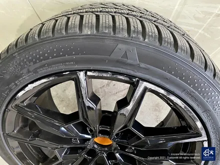 BMW i4 M50 휠수리 후 블랙유광 휠도색 / 용인 처인구
