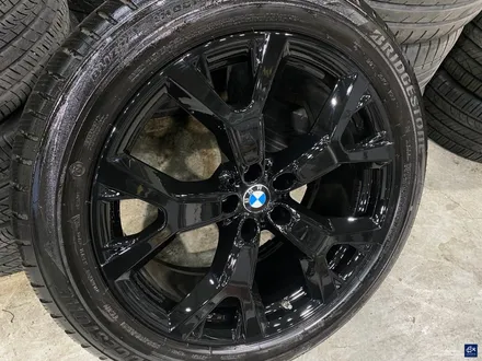BMW X7 휠수리 후 블랙유광 휠도색 / 용인 처인구