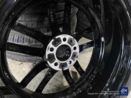 BMW G30 520d 662M 휠수리 후 블랙유광 휠도색 / 용인 처인구