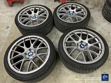 BMW F32 420i Apex EC-7 휠수리 후 페라리 골드 휠도색 / 용인 처인구