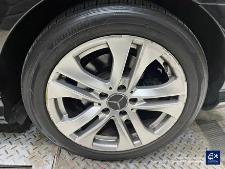 벤츠 W204 C220d 휠수리 후 블랙 유광 휠도색 / 용인 처인구