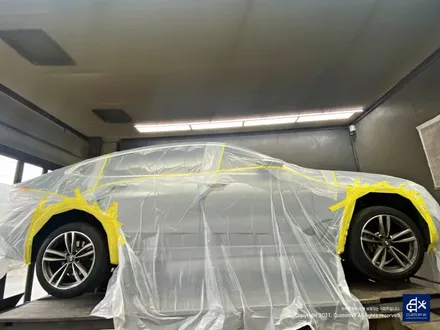 BMW 6GT 620d 647M 휠수리 후 블랙유광 휠도색 + 블루 캘리퍼 도색 / 용인 처인구