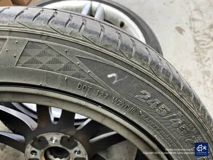 BMW G30 520d 662M 휠수리 후 블랙유광 휠도색 / 용인 처인구