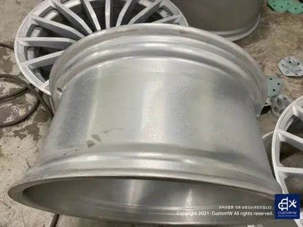 잘못된 휠 수리 도색 이력이 있는 벤츠 GT43 AMG 약품 박리 제거 후, 무광 투톤 휠도색 재작업 그리고 카본 세라믹 골드 캘리퍼 도색까지_! (feat. 고객분의 후기글) / 용인 처인구