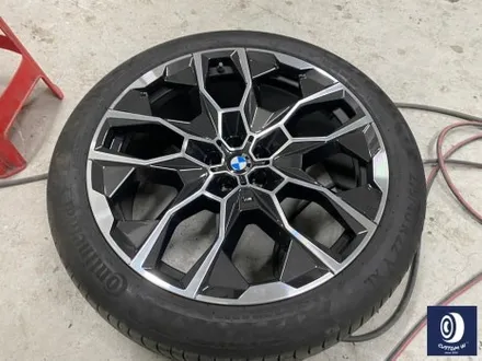 BMW X7 40i 913M 22인치 휠 상처 수리 후, 다이아몬드 커팅 휠 복원 / 용인 처인구