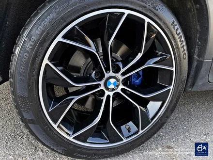 BMW X4 박리 후 블랙 폴리시 휠도색 + 블루 캘리퍼 도색 / 용인 처인구