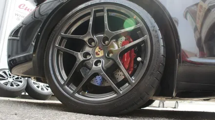 포르쉐 카레라 911 PDK 탑재된 997 MK2_! 건메탈 휠도색 작업입니다 / 용인 처인구