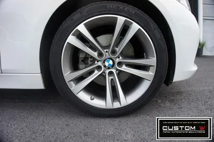 BMW F30 320D 스포츠라인 18인치 휠 상처수리후, 다이아몬드 컷팅 복원. / 용인 처인구