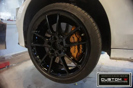 벤츠 C43AMG & E400쿠페 블랙유광 휠도색,캘리퍼도색.! / 용인 처인구