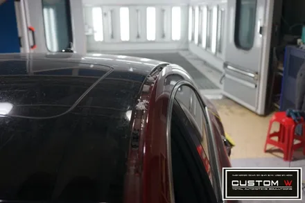 벤츠 CLS 250 상처 심한 휠 다이아몬드 컷팅 휠수리 , 운전석 리어휀더, 범퍼 판금도색 외형복원 작업까지 한번에_! 원스탑 토탈 솔루션 커스텀W / 용인 처인구
