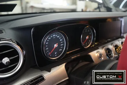 벤츠 W213, C238 E클래스 E200,E220D,E카브리올레,쿠페 와이드콕핏(와이드스크린) 노멀, AMG 계기반 레트로핏. / 용인 처인구