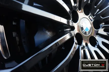BMW G30 530i 664M 블랙유광(하이그로시 블랙) 휠도색 작업.! / 용인 처인구