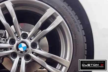 BMW 441M 휠 상처 수리후, 휠복원도색 .분당용인 수입차  BMW휠수리복원 도색 커스텀W / 용인 처인구