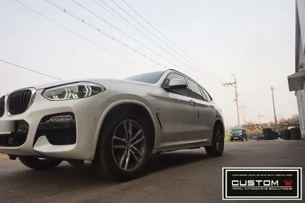 BMW X3 G01 662M 19인치 휠 다이아몬드 컷팅 휠상처 수리 휠복원. 수입차 휠수리도색. 커스텀W / 용인 처인구