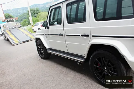 벤츠 신형 G63 AMG 무광블랙(맷블랙) 휠도색 / 용인 처인구