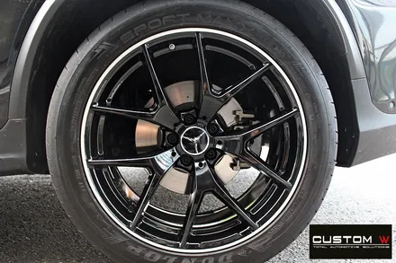 벤츠 신형 GLC43 AMG  블랙실버 투톤 휠도색 / 용인 처인구