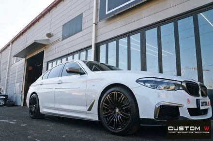 BMW M530i 664M 블랙유광 휠도색 / 용인 처인구