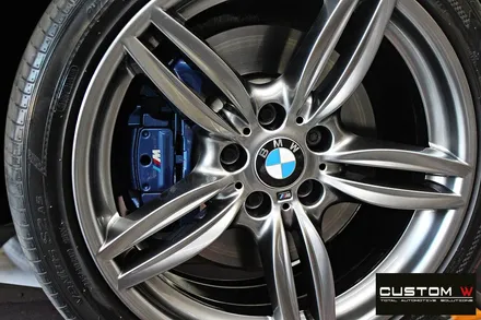BMW 530d 휠 상처 수리 후 고스트 크롬 휠도색 / 용인 처인구