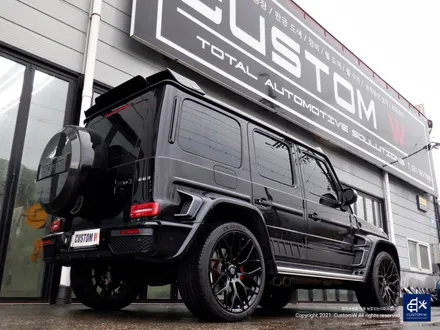 벤츠 G63 AMG 지바겐 휠수리 후 블랙유광 휠도색 / 용인 처인구