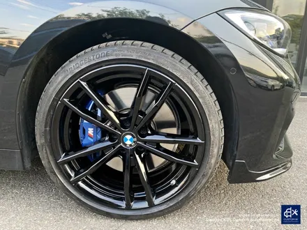 BMW G20 330e 휠수리 후 블랙유광 휠도색 / 용인 처인구
