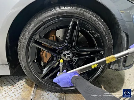 벤츠 CLS300 블랙유광 휠도색 / 용인 처인구