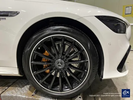 벤츠 GT43 AMG 블랙실버 투톤 유광 휠도색 / 용인 처인구