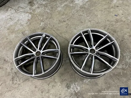 BMW G30 520d 662M 휠수리 후 블랙유광 휠도색 / 용인 처인구