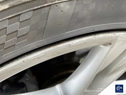 BMW 640d 휠수리 후 블랙유광 휠도색 + 레드 캘리퍼 도색 / 용인 처인구