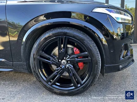 볼보 XC90 휠수리 후 블랙유광 휠도색 / 용인 처인구