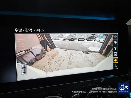 CLS300d 어라운드뷰 순정 360카메라 , 전방 범퍼 사고로인한 판금도색. / 용인 처인구