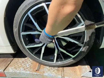 BMW G30 845M 휠 상처 수리 후, 다이아몬드 커팅 휠 복원 / 용인 처인구