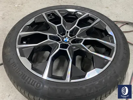 BMW X7 40i 913M 22인치 휠 상처 수리 후, 다이아몬드 커팅 휠 복원 / 용인 처인구