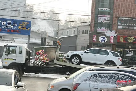정품 고스트크롬 휠도색 - 랜드로버 디스커버리 스포츠 신차 작업 / 용인 처인구