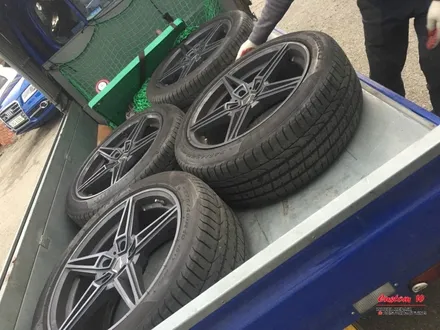 BMW 4시리즈 슈니처(AC Schnitzer) 도색 휠을 다이아몬드컷팅휠(블랙폴리시)로 변신하다. / 용인 처인구
