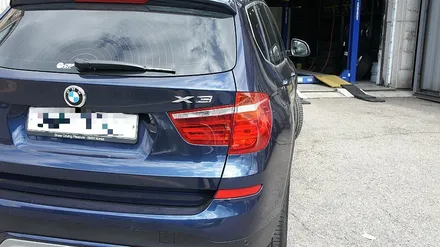 신차급 BMW X3차량 휠에 상처로 가슴에도 상처가.. 하지만 휠도 마음도 모두 수리를! / 용인 처인구