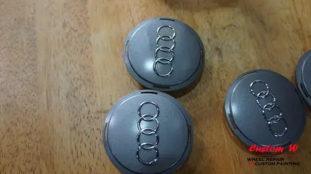 [커스텀W]아우디 A6 40TDI 19인치 휠 블랙유광 휠도색. / 용인 처인구