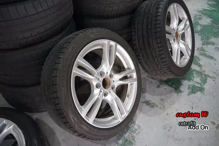 F30 BMW 328I 블랙유광 휠도색. / 용인 처인구