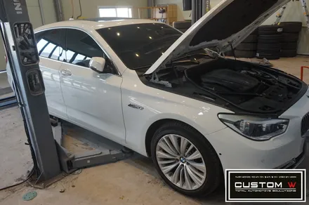 BMW 5GT 다이아몬드컷팅 휠수리, 캘리퍼도색 / 용인 처인구