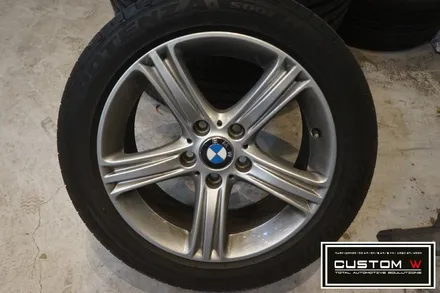 고스트크롬휠도색, 블랙캘리퍼도색 - BMW 3시리즈 / 용인 처인구