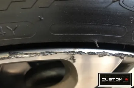BMW 640D 휠 상처 수리후, 고스트 크롬 휠도색 그리고 M 퍼포먼스 블루 캘리퍼 도색 까지.!! / 용인 처인구