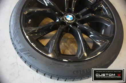 BMW X6 40d 기존 휠도색 차량의 휠수리를 위한 재방문. / 용인 처인구