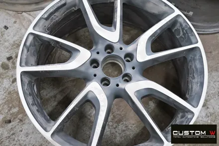벤츠 GLC43 AMG 블랙유광 휠도색 / 용인 처인구