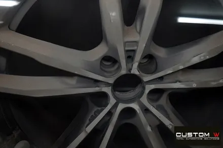 BMW G20 330i 블랙유광 휠도색 / 용인 처인구