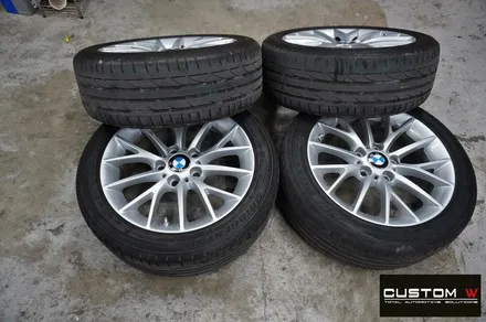 BMW 118d 블랙유광 휠도색 / 용인 처인구