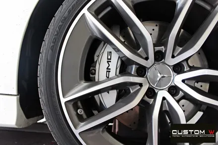 벤츠 CLS53 AMG 투톤무광 휠도색 + 카본 세라믹 골드 캘리퍼 도색 / 용인 처인구