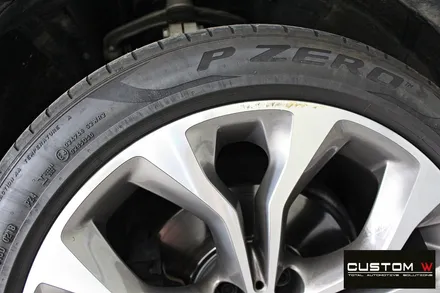 BMW X6 30d 다이아몬드 컷팅 휠복원 + 블루 캘리퍼 도색 / 용인 처인구