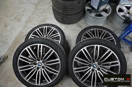 BMW G30 M540i 664M 블랙유광 휠도색 / 용인 처인구