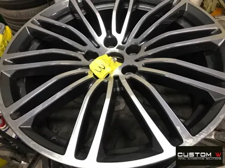 BMW M530i 664M 블랙유광 휠도색 / 용인 처인구